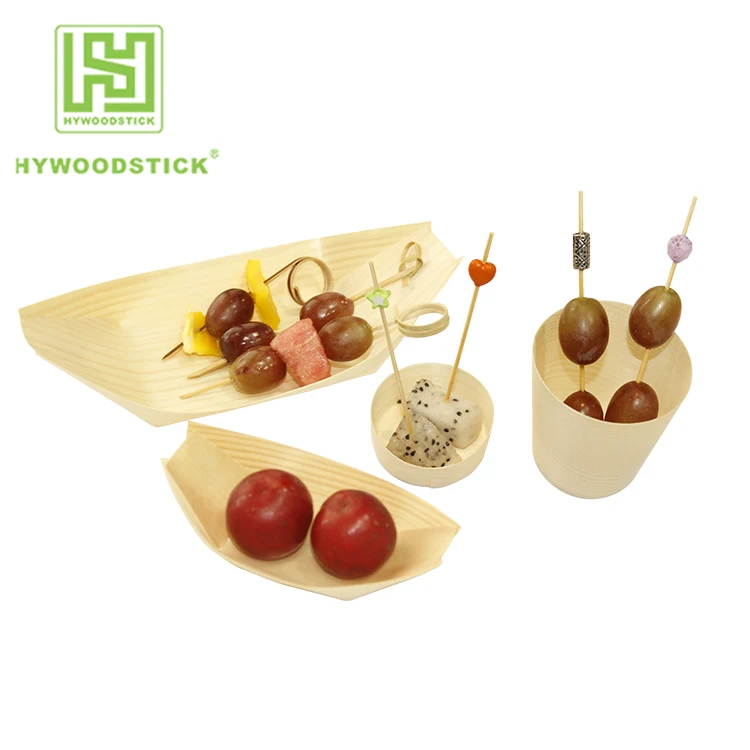 Disposable Sushi Boat Paper Boat For Food Container