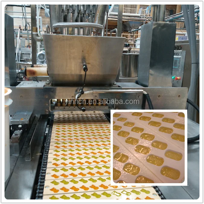 factory price Automatic jelly candy production line