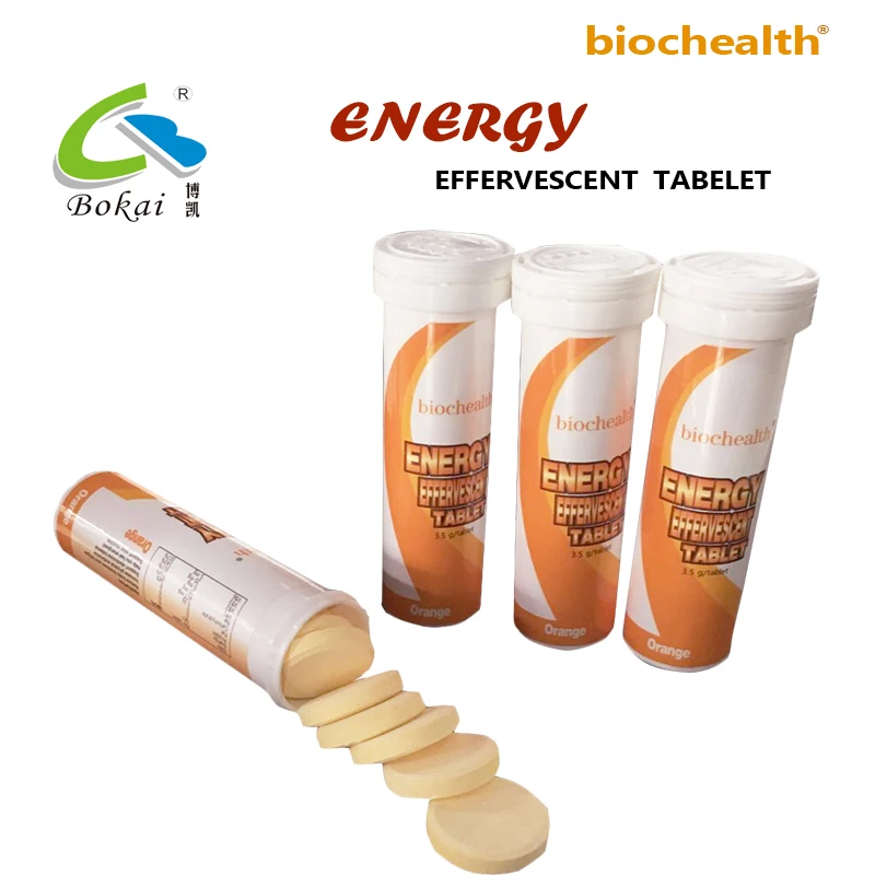 OEM таблетки с кофеином, энергетические шипучие таблетки, спортивные таблетки для напитков