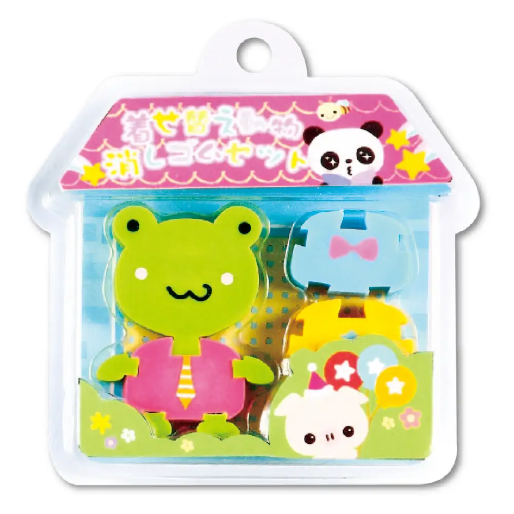 Cute Cartoon Animal Shape Mini Eraser Pencil Eraser For Kids As School Prize