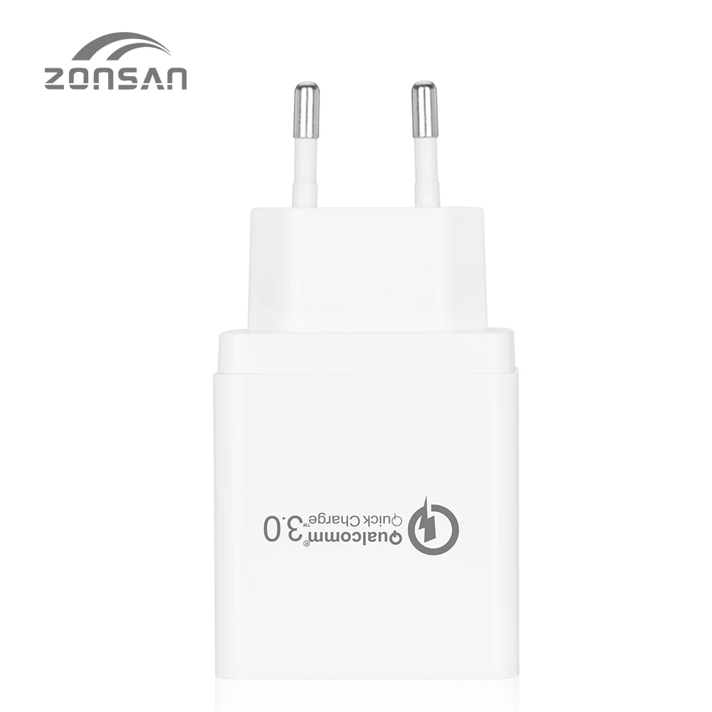 
micro usb charger, quick charge 3.0 qualcomm usb power charger adapter, mobile phone charger 