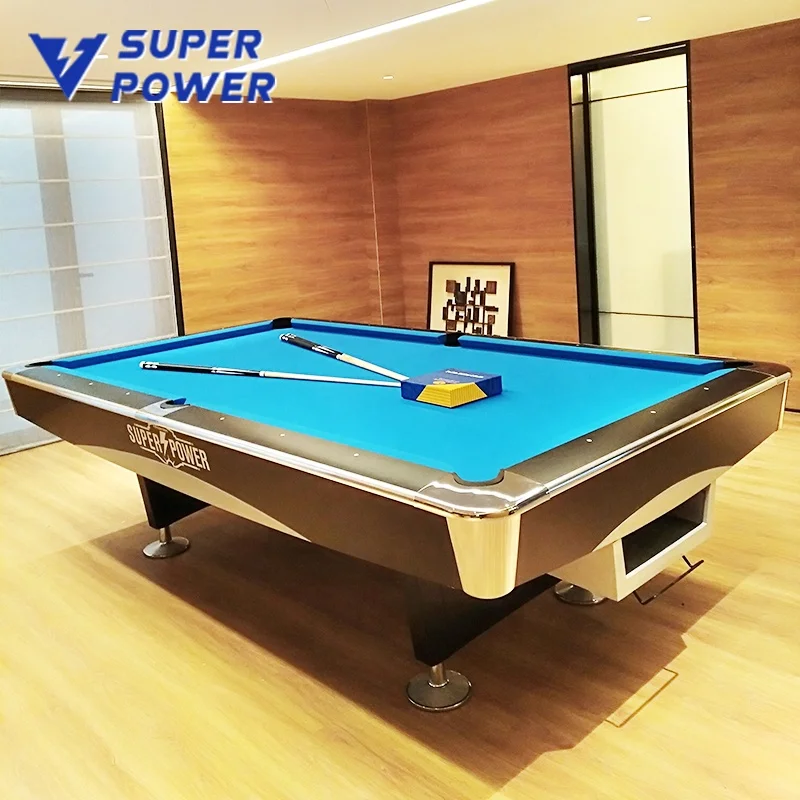 Factory cheap price hotsale 8ft 9ft slate billiard tables portable pool table in Philippine market