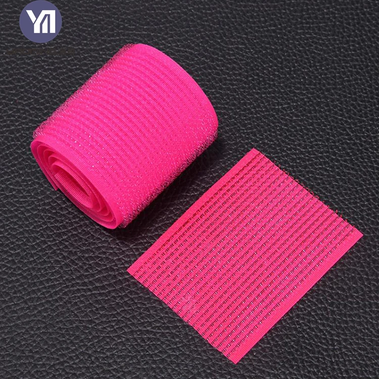 Custom Shaped Bangs Adhesive Clips Colorful Hair Rollers with Magic Tape for Frizz Control Professional Quality Hair Accessories