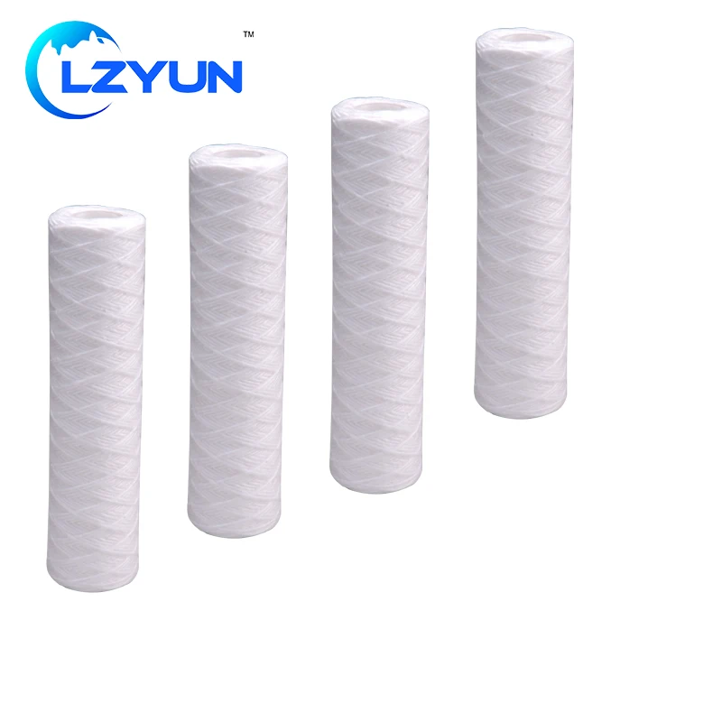 Factory direct sale wound filter cartridge pp melt blown degreasing cotton