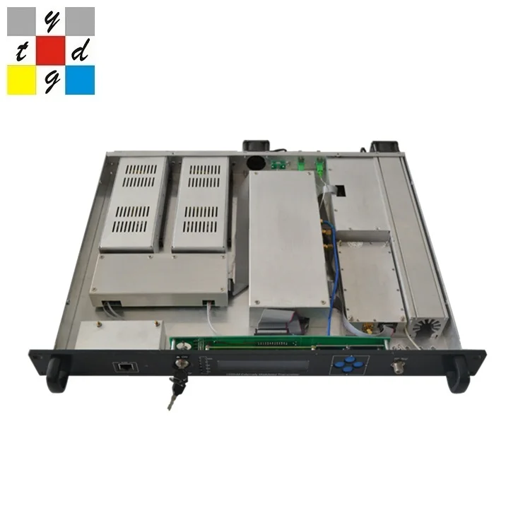 1310 optical transmitter/RF 1550nm externally modulated fiber optic transmitter with AGC