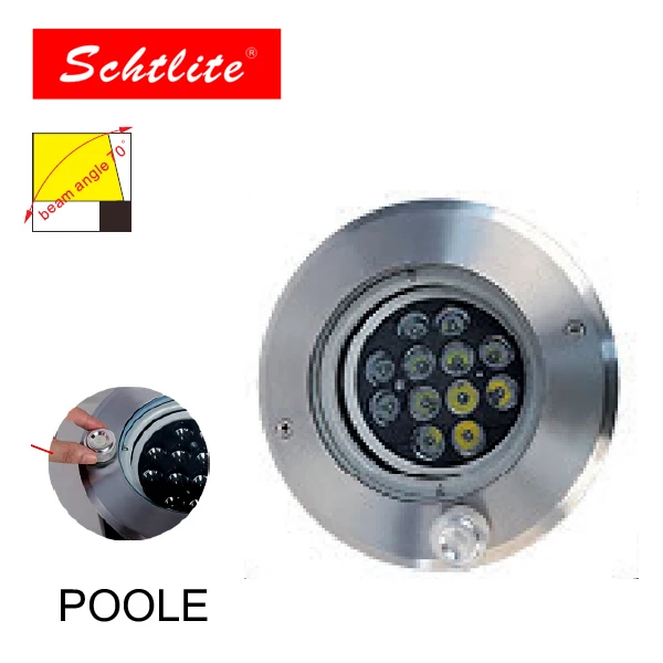 
POOLE lampholder adjustable underground led light 