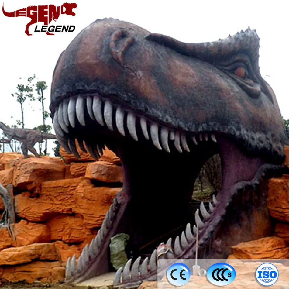 
Indoor dinosaur exhibition animated life size lively dinosaur 
