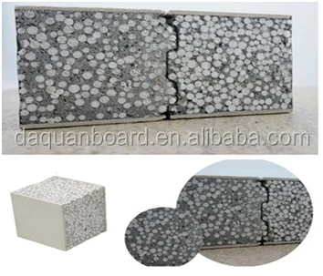 Prefabricated Apartment made by Fireproof EPS Cement Sandwich Wall Panels