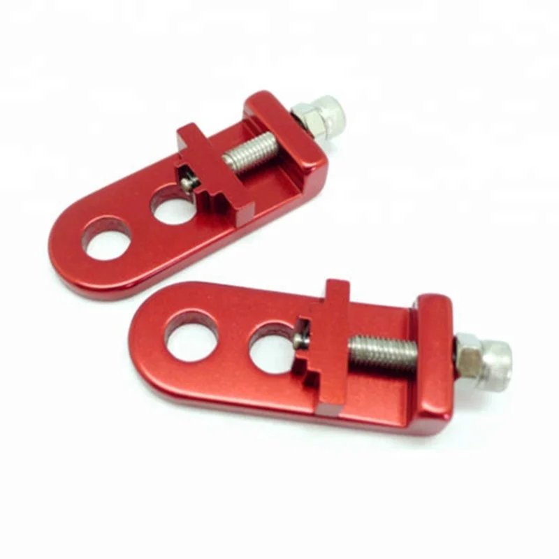 Aluminum BMX Chain Tensioners CNC Machined Bicycle Spare Part for Bike for Tensioning Bike Chains