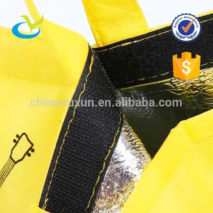 
Custom promotional cheap non-woven isothermal can cooler bag 