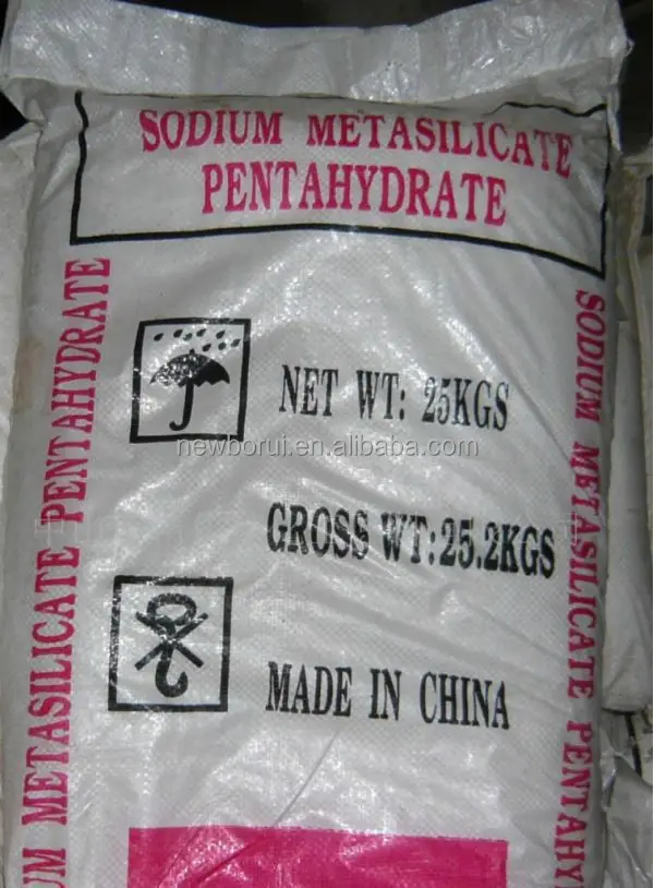 
Sodium Metasilicate Pentahydrate ,CAS # 6834-92-0 