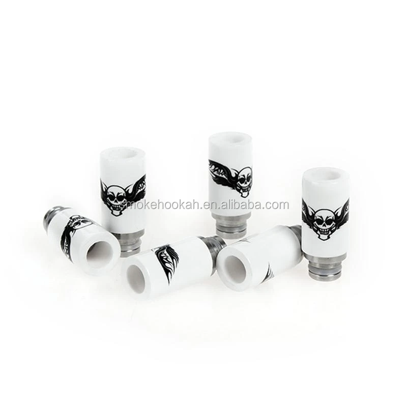 CE series e cigarette 510 wide bore ceramic drip tips high quality no peculiar smell penis drip tip