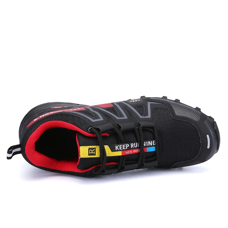
Breathable Mesh outdoor Hiking Sport Climbing Shoe Non-slip Mountain Shoes Men 