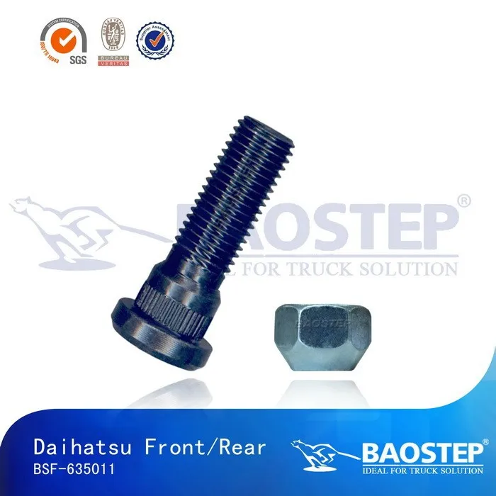Citroen Or Peugeot Tapered Seat M12X1.5X40 Car Wheel Lock Bolts For Daihatsu Common Use High Tensile Wheel Stud