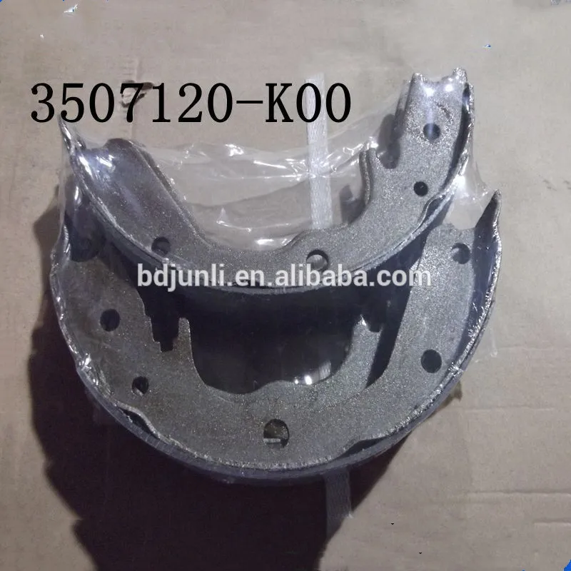 GREAT WALL HOVER PARTS 3507120-K00 BRAKE PAD W/FRICTION LINING ASSY CAR ACCESSORIES CHINA CHINESE CAR AUTO PARTS