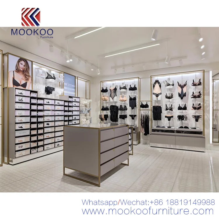 Bra Display Design Lingerie Interior Underwear Shop Display Shelves