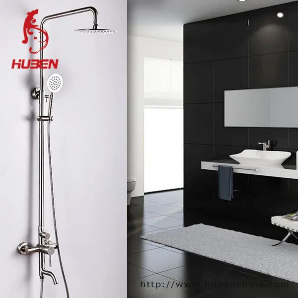New Cheap Stainless Steel Material Shower Faucet Mixer Shower Faucet set