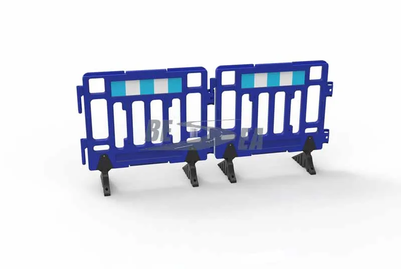 Road Safety 1.1M HDPE Plastic Pedestrian Fence