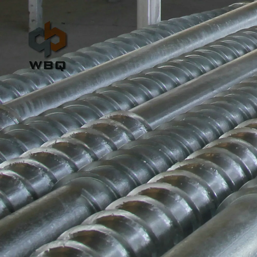 OEM factory supplier galvanized ground earth screw anchor for solar system, fence