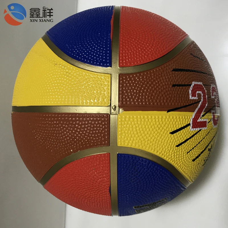 Customized Official Weight Size Portable Rubber Basketball System