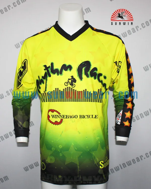 custom motocross jersey/motorcycle racing shirt/sublimation sports jersey wholesales