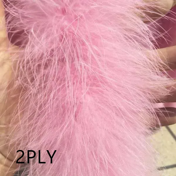 
Wholesale ostrich feathers Any Colors 2 Meters feather Boa White Ostrich Feather Boa For Party Elegant wedding decoration 