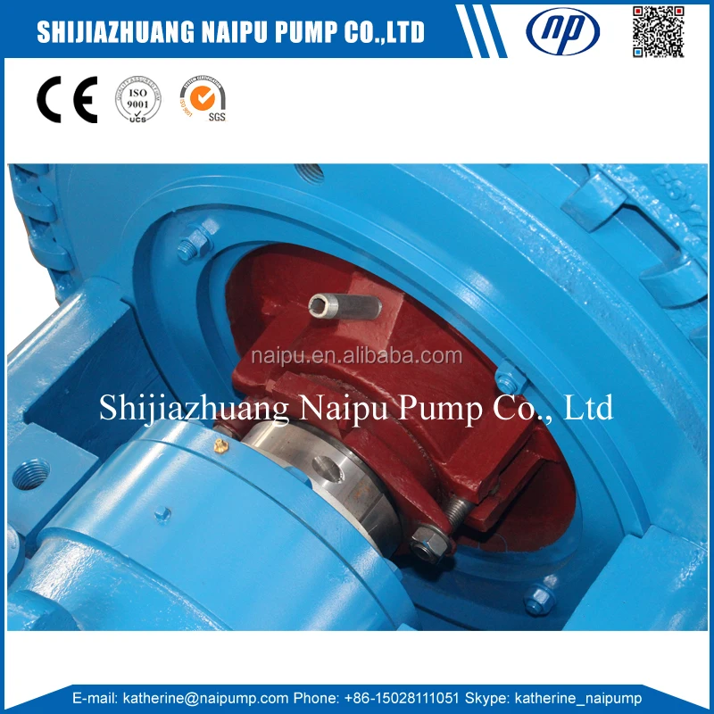 Naipu 10 / 8S - GH Sludge Hard Rock Slurry Pumps for Sand Washing Plants