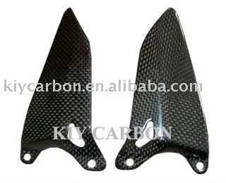 Carbon fiber heel plates for Ducati 1198 1098 848