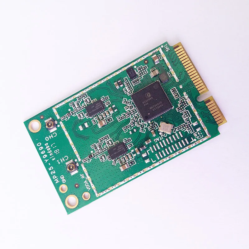 qca9886 high power 802.11ac PCIE low cost mini wifi direct module with built-in antenna