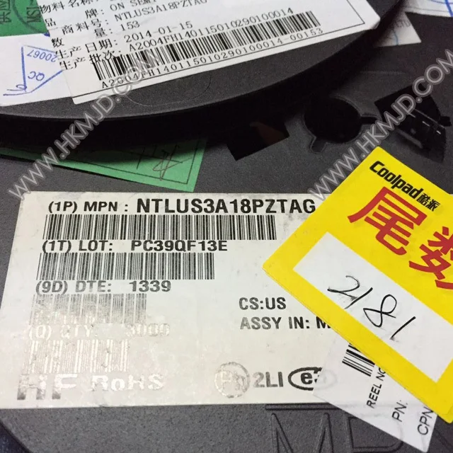 NTLUS3A18PZ NTLUS3A18PZTAG Полевые транзисторы