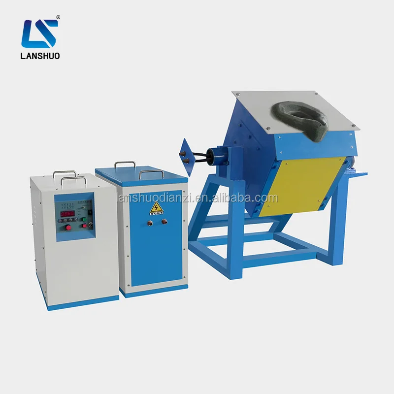 Small Gold Silver Copper Melting Furnace, Induction Metal Melting Machine
