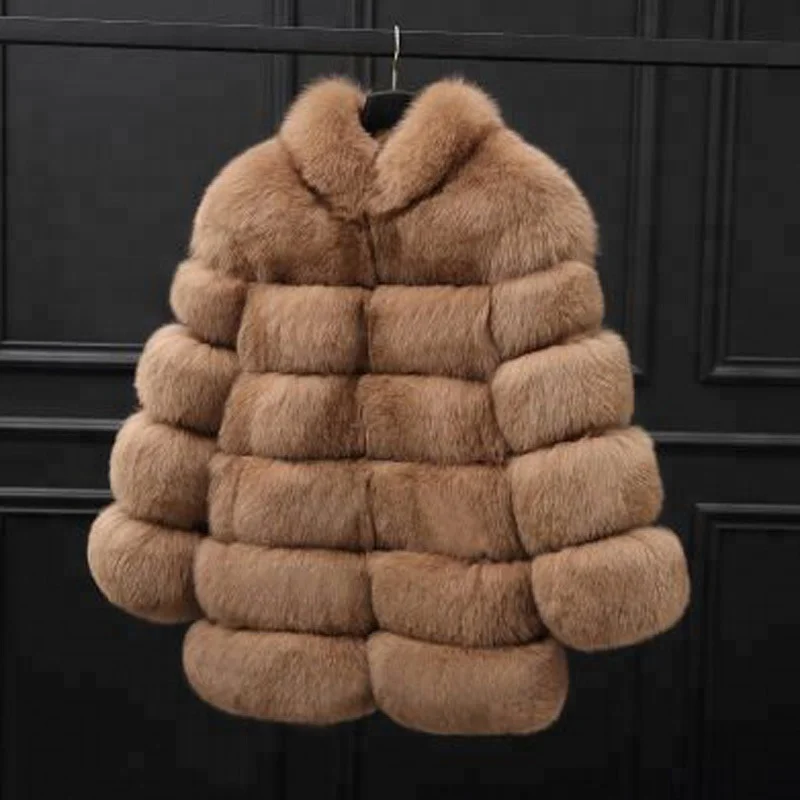 Hot selling white custom fur jacket With Low Price