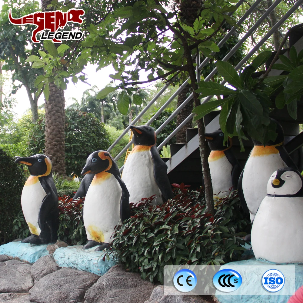 Amusement Park Equipment Life Size Animal Statues Fiberglass Animal Zebra Sculpture