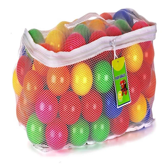 High Quality 200pcs 6cm Multi-Colored LDPE Plastic Ball Toy China Professionally Made Durable Colorful Polyethylene Hollow Toy