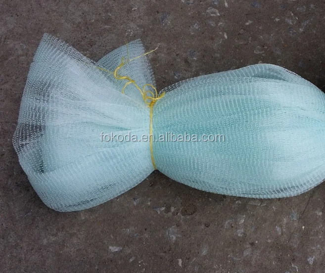 
small mesh size nylon monofilament net sleeve-fish net 0.8cm~3.5cm 