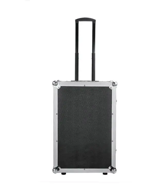 
Heavy-duty Hardwares and Aluminum,Plywood,ABS Material aluminum flight case with foam and wheels 