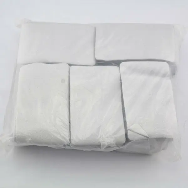 Оптовая продажа, серая ткань из микрофибры для полировки ювелирных изделий