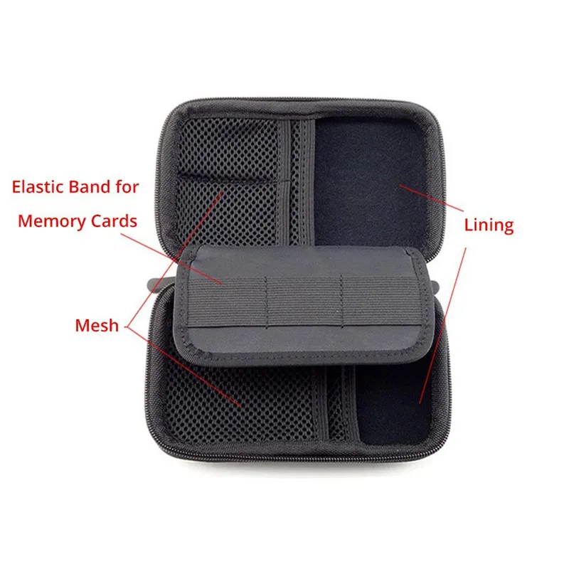 
External Hard Drive Case 2.5 Inch for Hard Disk Drive/Passport/Power Bank 