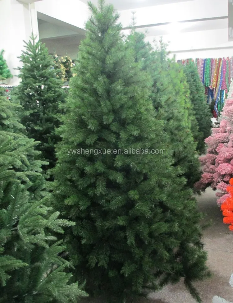 Искусственная Рождественская елка из ПВХ, 2 цвета