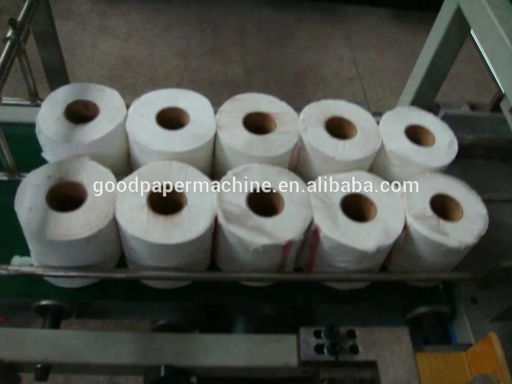 Low price semi automatic paper toilet rolls packing machine price