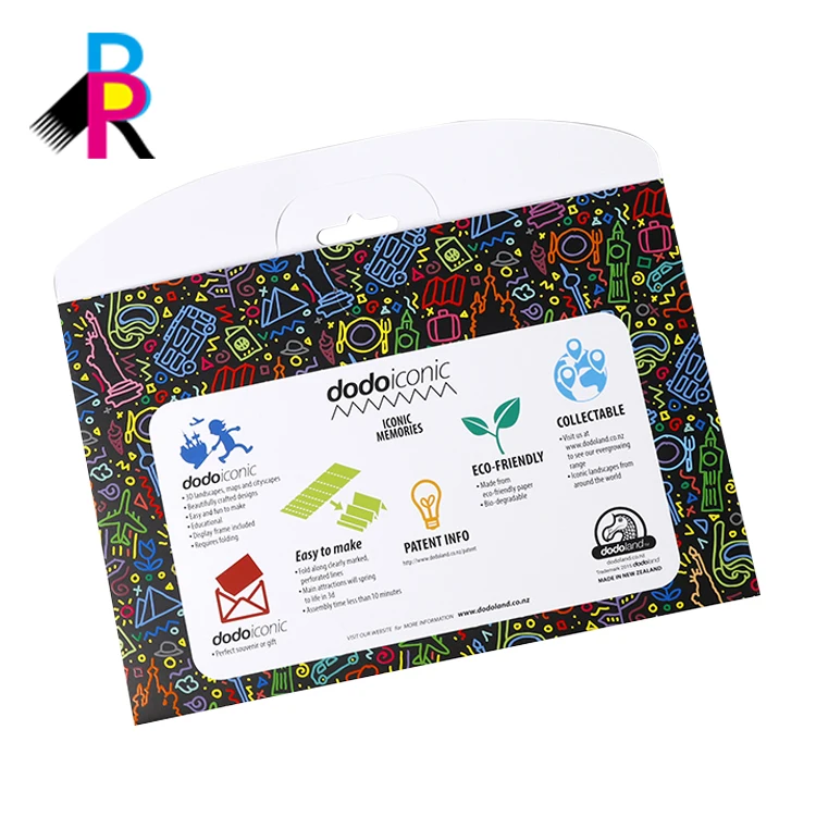 Горячая Распродажа, конверты с цветным рисунком на заказ, для упаковки дисплеев