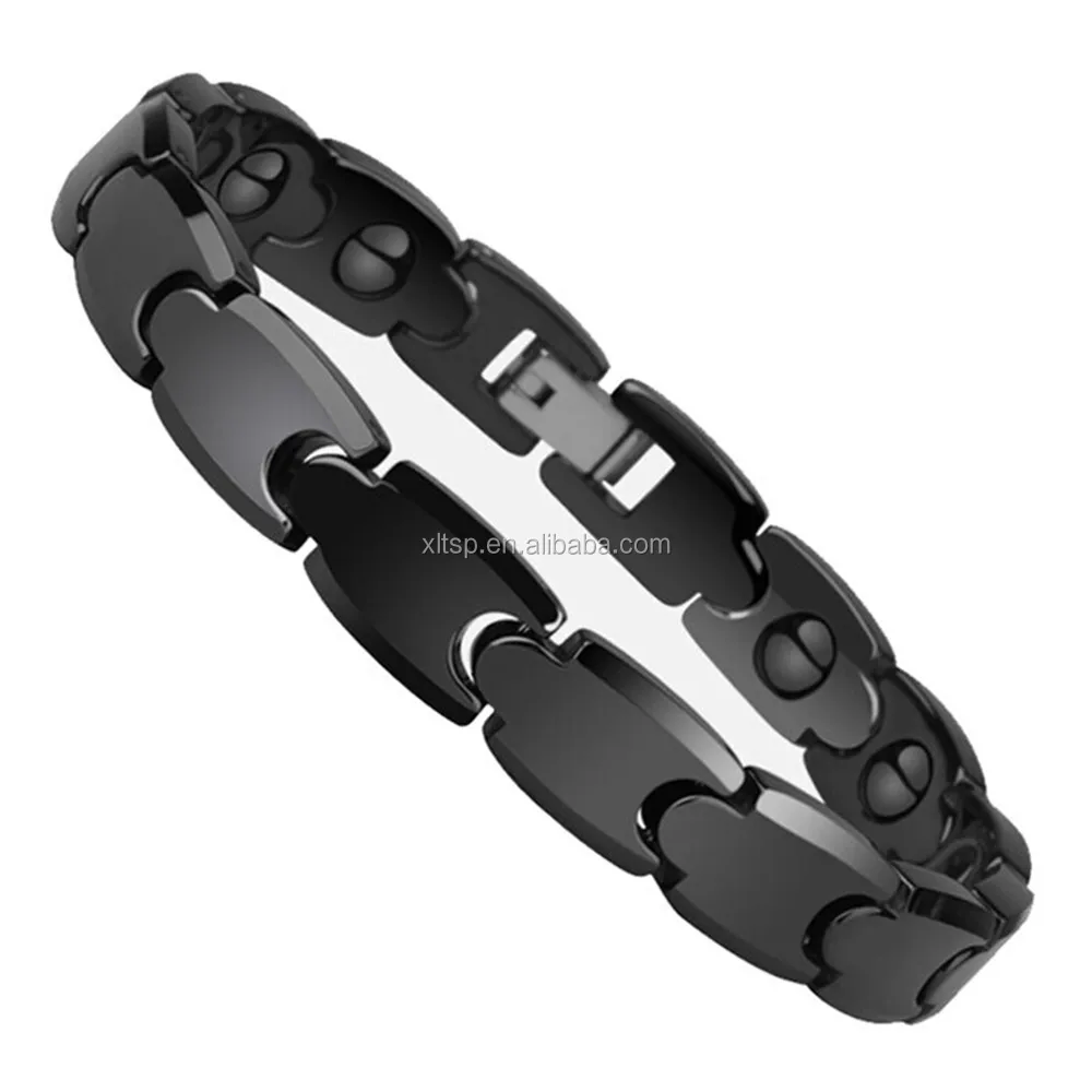 Лидер продаж в Корее, био-магнитный мужской браслет из нержавеющей стали