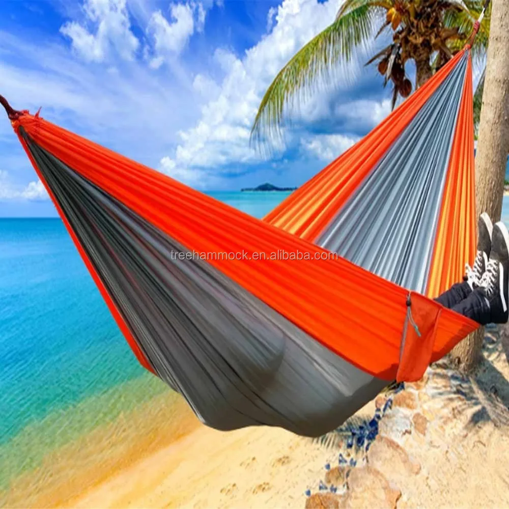 2023 new product Best Price Ripstop Parachute Nylon Portable Heavy Duty  Camping Hammock