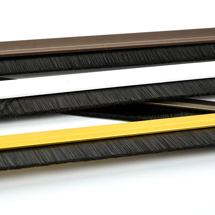 
Hot selling aluminum strip brush pile window seal for sliding door 
