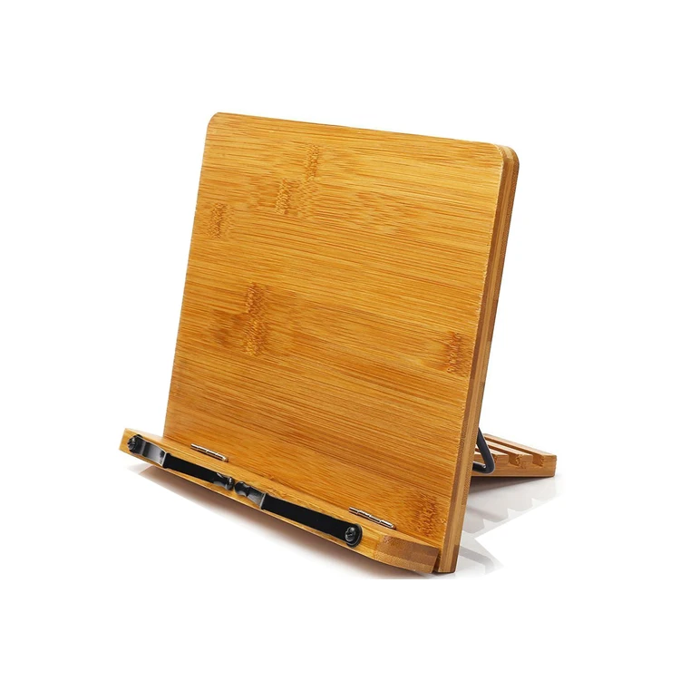 Reliable and Cheap laptop book holder kitchen stand for tablet / cookbook recipe music magazine