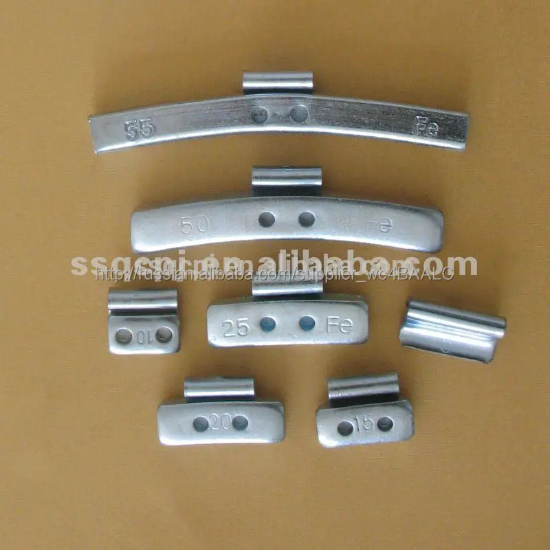 Fe клип на стальное колесо баланса веса( zn покрытием)