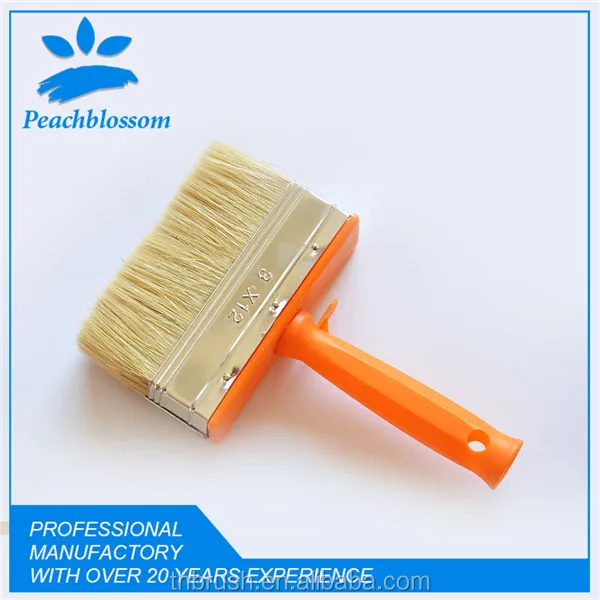 2020 нити Смешанная натуральная щетина пластиковая ручка профессиональная покраска кисть для потолка