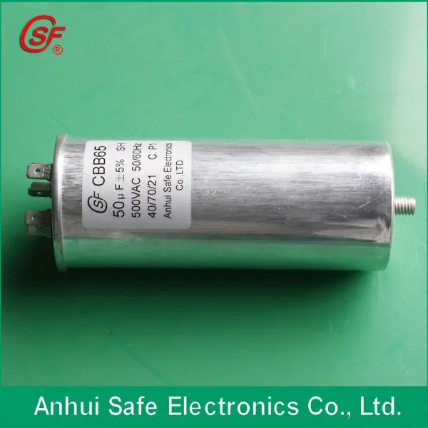 cbb65 винтового типа 50uf 500 в переменного тока кондиционер компрессора конденсатор