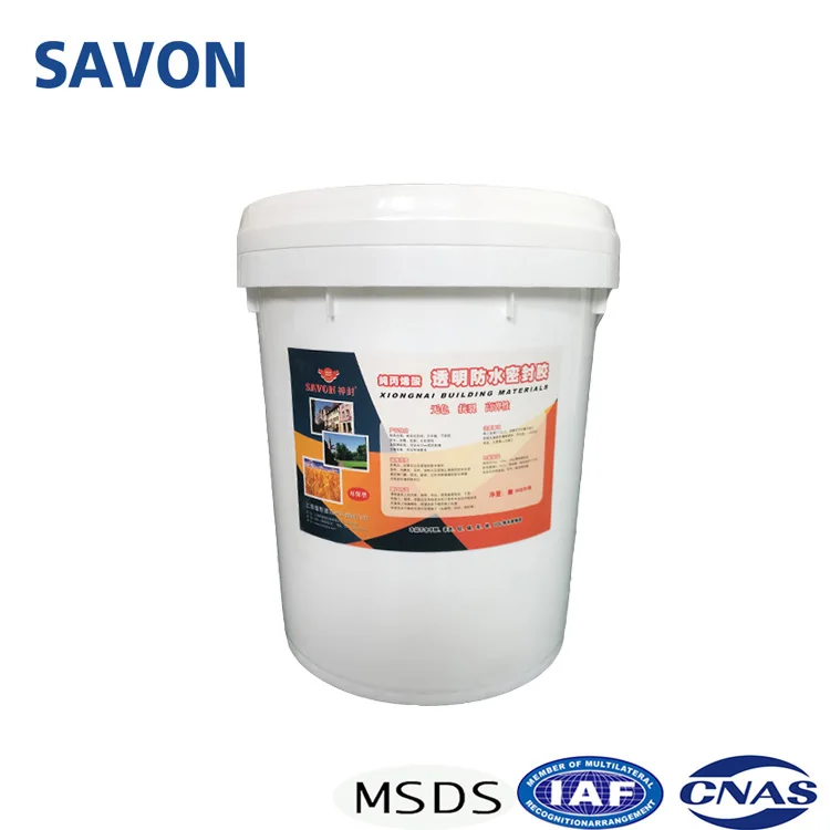 
Clear Acrylic Raw Materials Transparent Waterproof Sealant for Exterior Wall Paints 