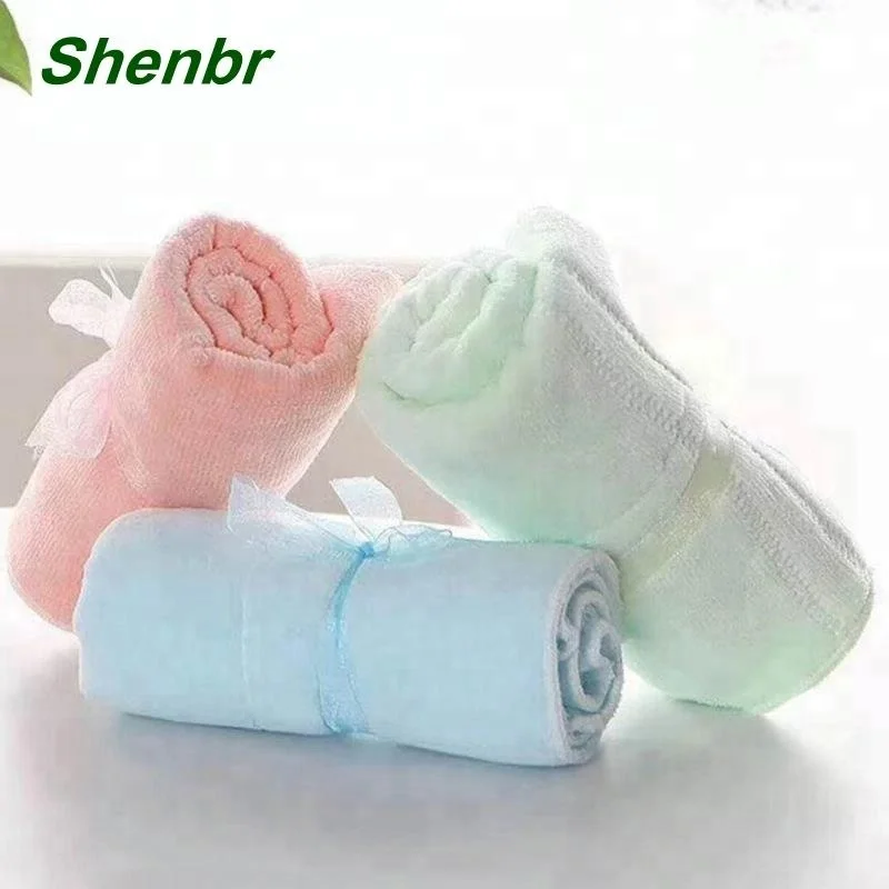 100% Thailand Natural Latex Organic Cotton Baby Washcloth Bamboo